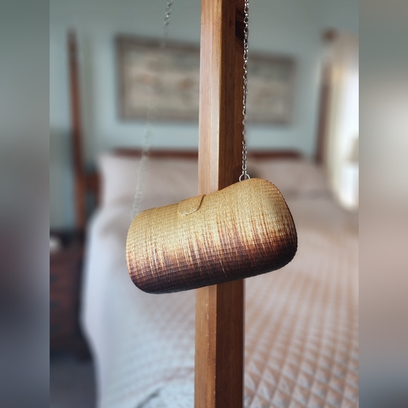 Straw Ombre Clutch | Vintage | Retro | - Picture 1 of 7